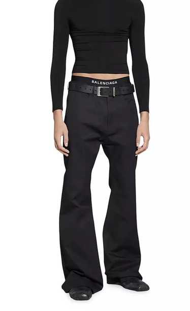 Balenciaga Balenciaga Black Flare Denim