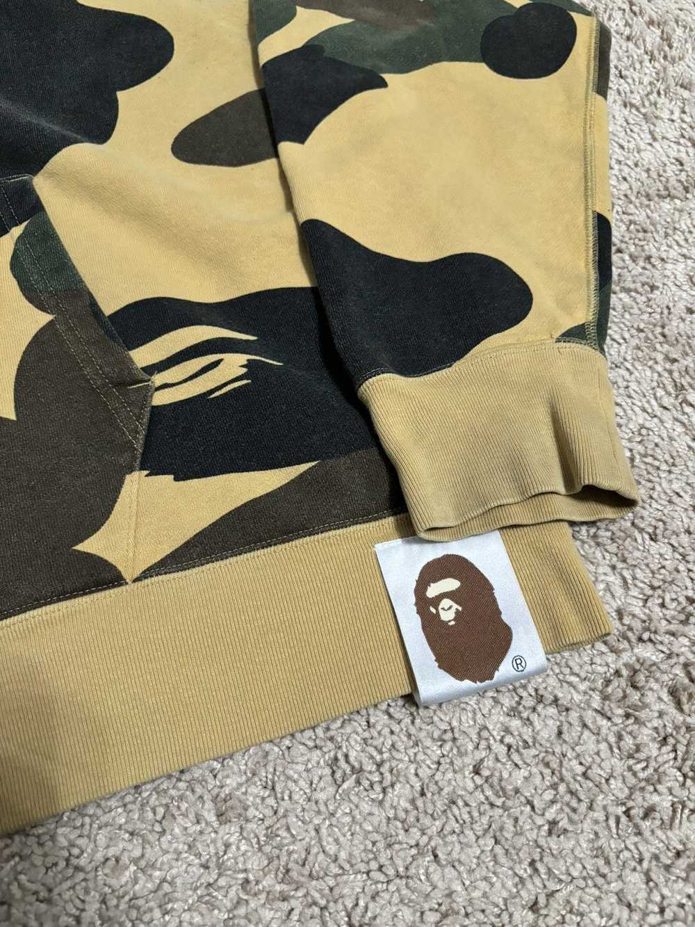 Bape A Bathing Ape Giant 1st Camo Shark Full Zip … - image 7