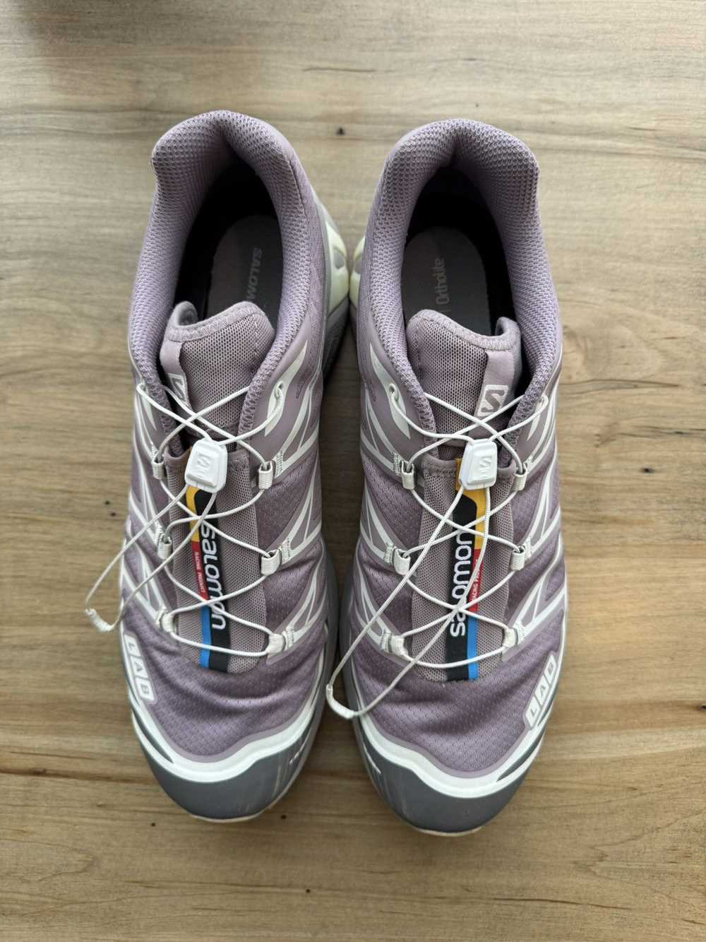 Salomon XT-6 in Quail/Plum Kitten/Vanilla Ice - image 3