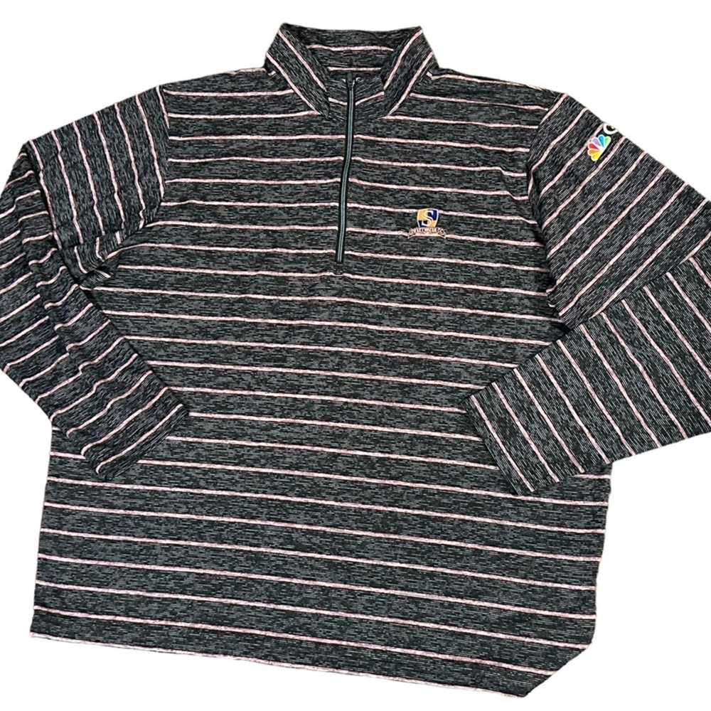 Antigua Antigua XXL Quarter Zip Pullover w/Sweetw… - image 1