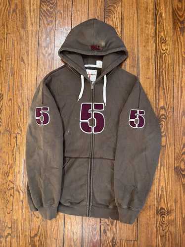 Triple 5 Soul Vintage Gray 2024 Zip Up Hoodie - Rare 555 SOUL NY Gear - XL