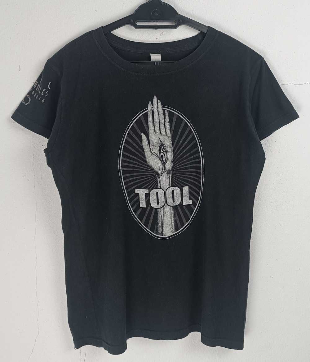 Band Tees × Vintage VINTAGE Y2K TOOL BAND nine in… - image 3