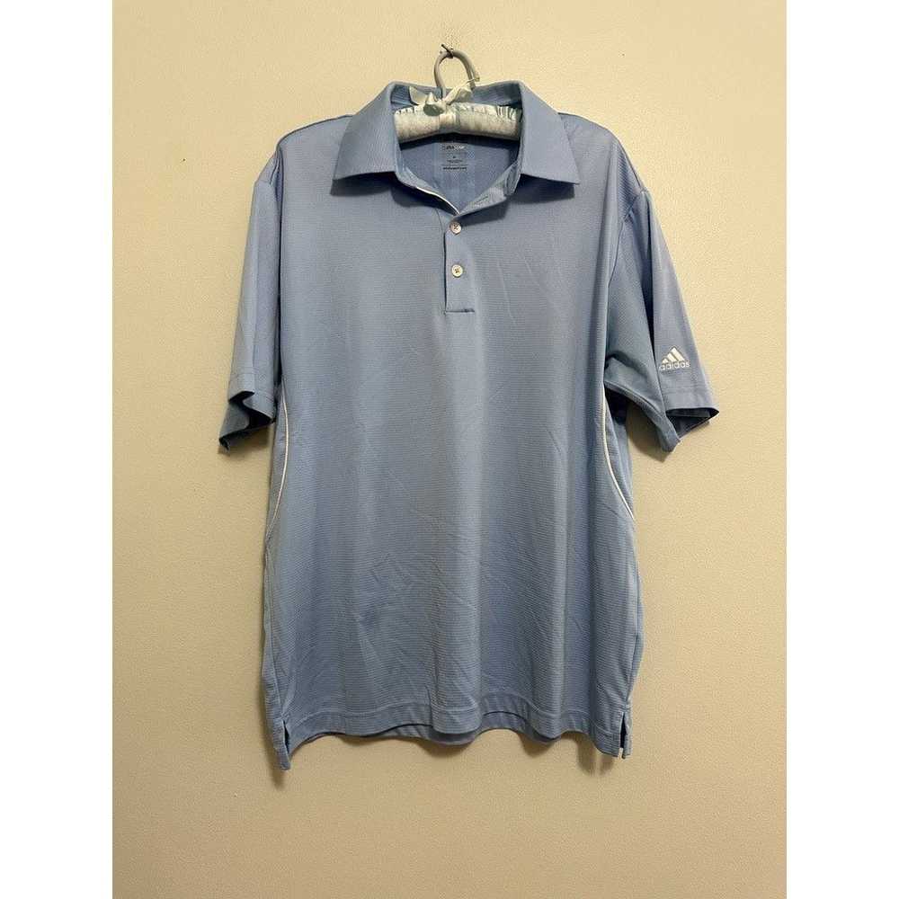 Adidas Adidas light blue polo size M - image 2