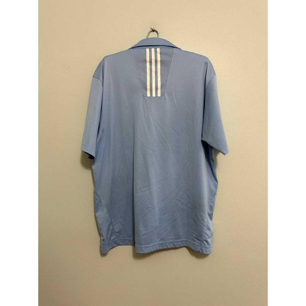 Adidas Adidas light blue polo size M - image 3