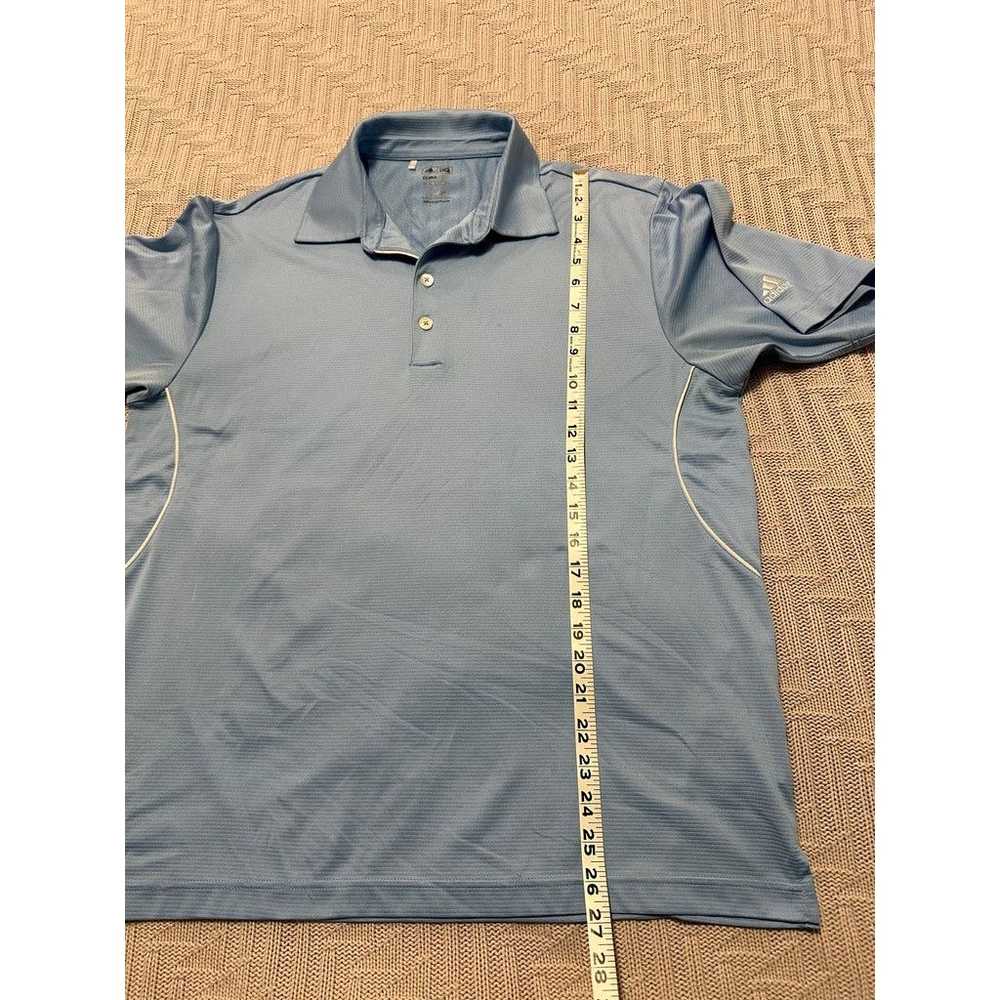 Adidas Adidas light blue polo size M - image 6