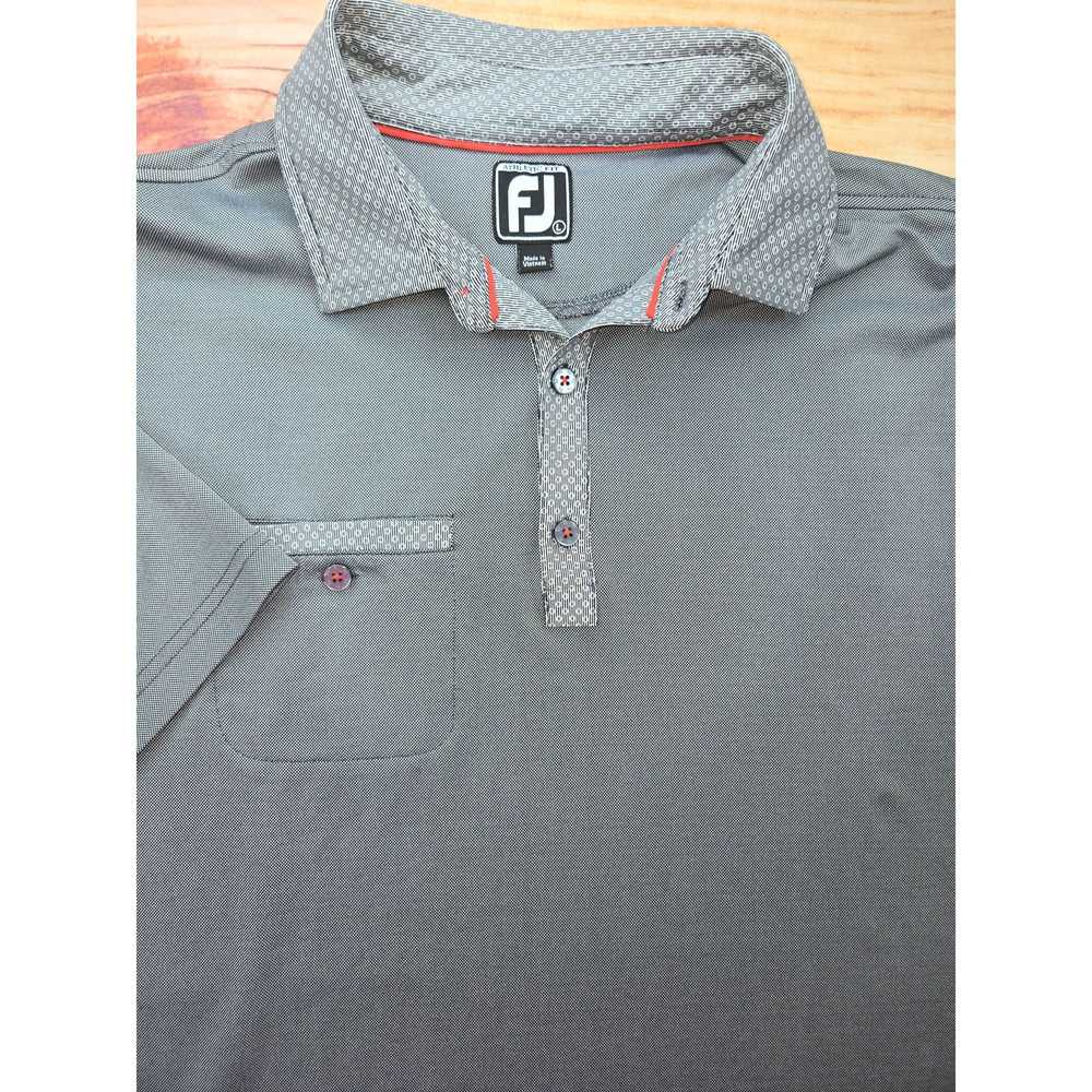 Footjoy Footjoy Athletic Fit Mens Pocket Polo Shi… - image 3