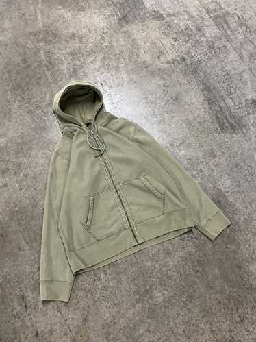 J.Crew × Streetwear × Vintage Blank zip up heavy w