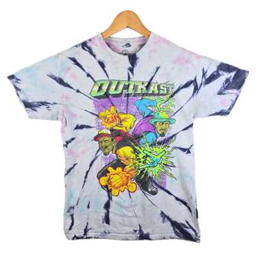 Outkast Outkast Tie Dye Hip Hop Band Tee Rap Tee … - image 1