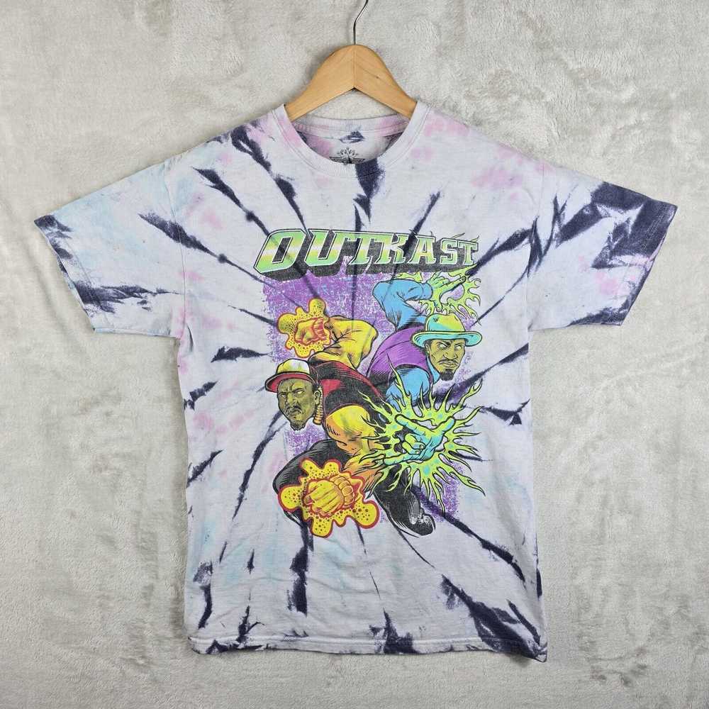 Outkast Outkast Tie Dye Hip Hop Band Tee Rap Tee … - image 2