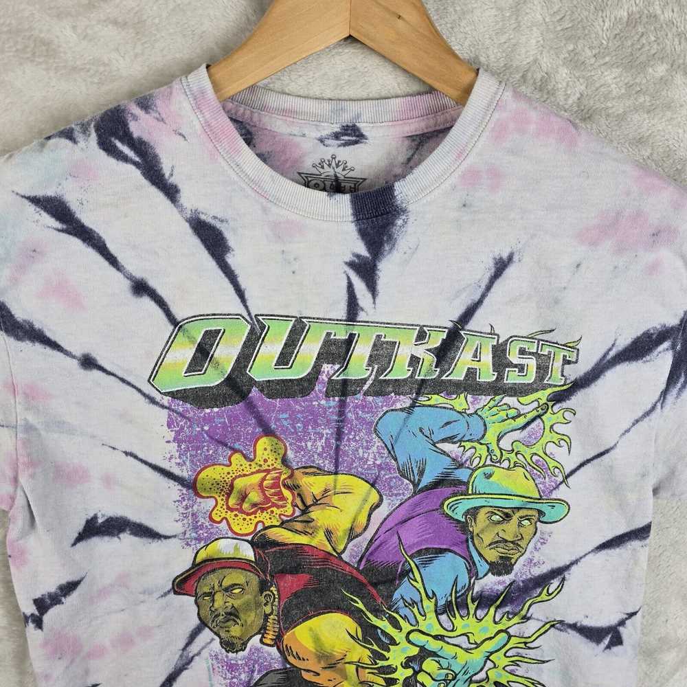 Outkast Outkast Tie Dye Hip Hop Band Tee Rap Tee … - image 3