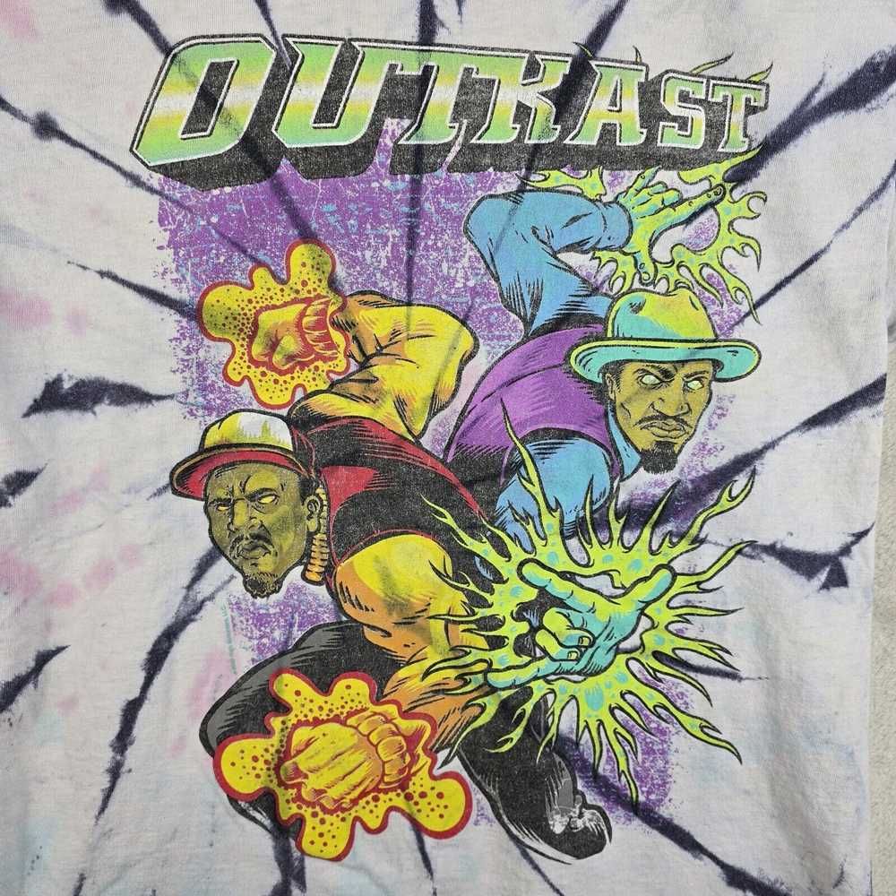 Outkast Outkast Tie Dye Hip Hop Band Tee Rap Tee … - image 4