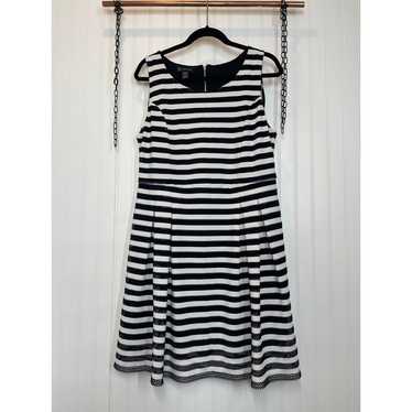 INC International Concepts Black & White Striped … - image 1