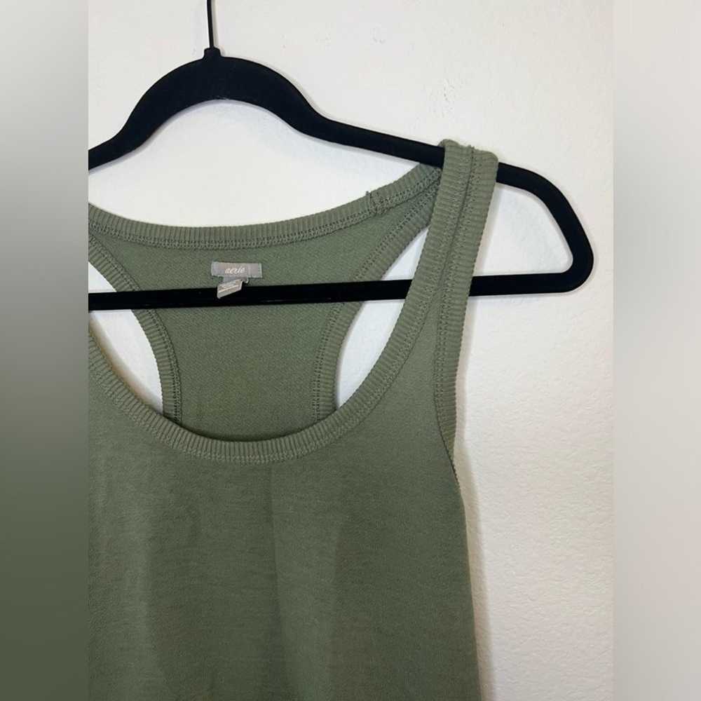 Aerie green mini racerback dress - image 2