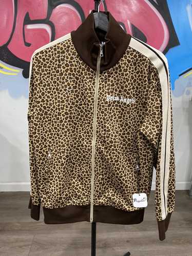 Palm Angels Palm Angels Leopard Zip Up