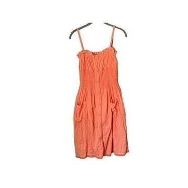 Gramicci woman’s sleeveless rauched button down d… - image 1