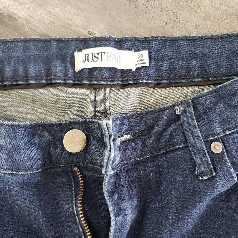 Designer Dark Denim JustFab Skinny Jean - image 3