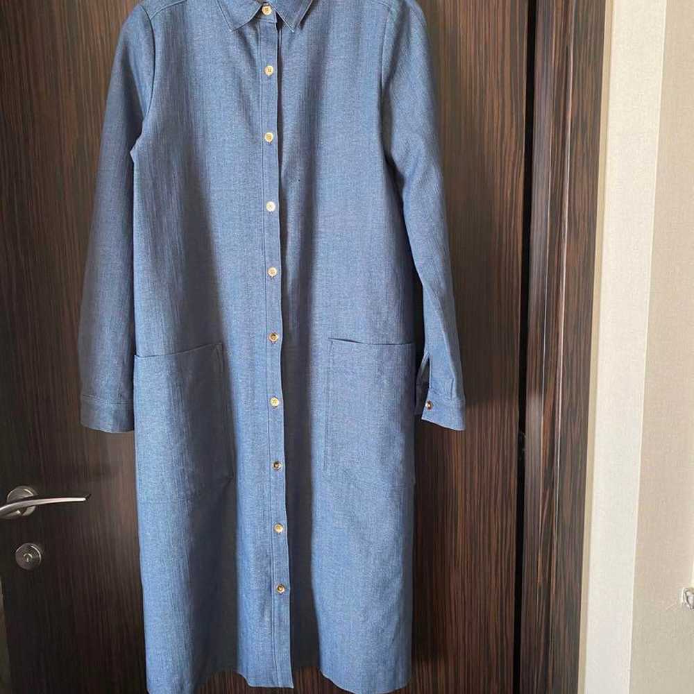 Long Sleeve Shirt Dress - image 2