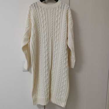 Uniqlo M size cable knit dress