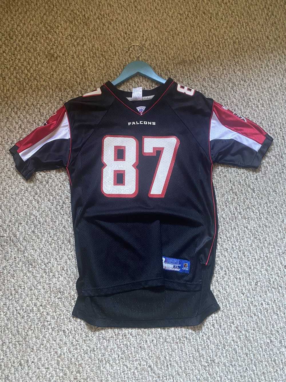 Reebok × Streetwear × Vintage Falcons Jersey Horn - image 1