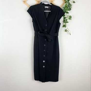 MARVIN RICHARDS | Button Front Dress Black Size EU