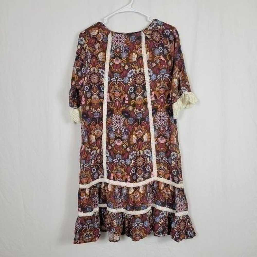 Matilda Jane Intermission Lace trim fall dress - image 7