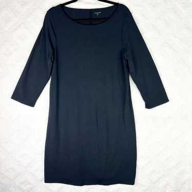 Garnet Hill Favorite A-Line Knit Dress Size Large 