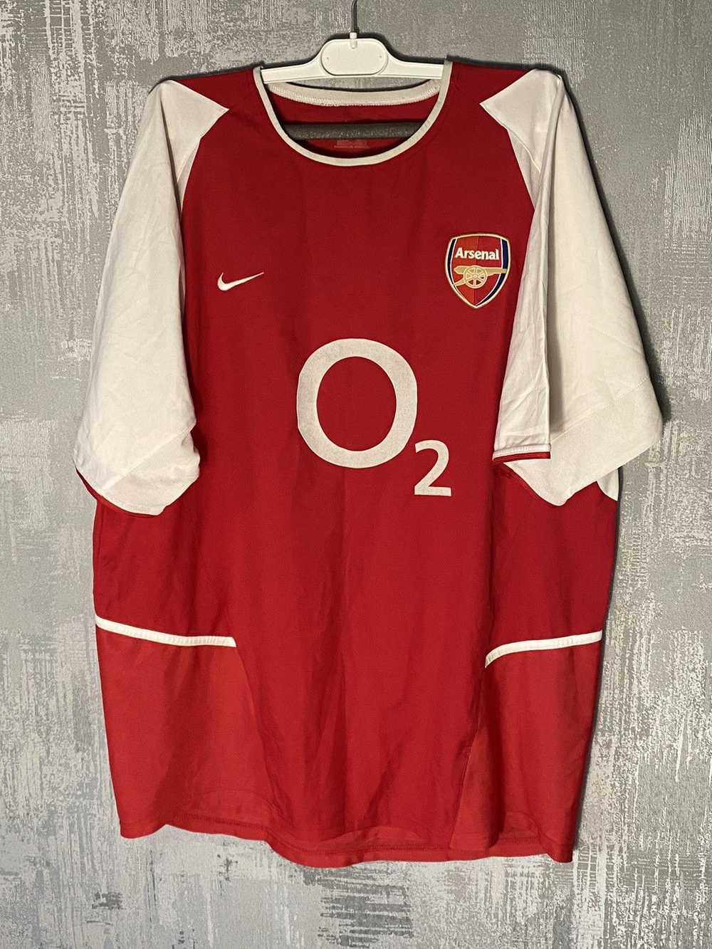 Arsnl × Nike × Soccer Jersey Vintage 2005 Arsenal… - image 1