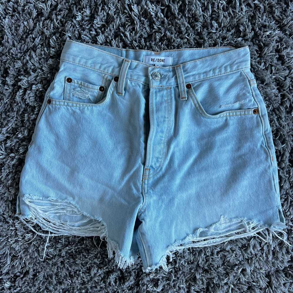 RE/DONE RE/DONE Originals 50s Cutoffs in Light Ra… - image 2