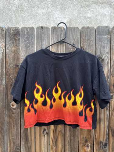 Streetwear Flame crop top - image 1