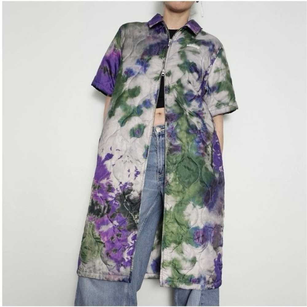 Stussy Stussy Curtis Tie Dye Quilted Zip Dress Si… - image 1