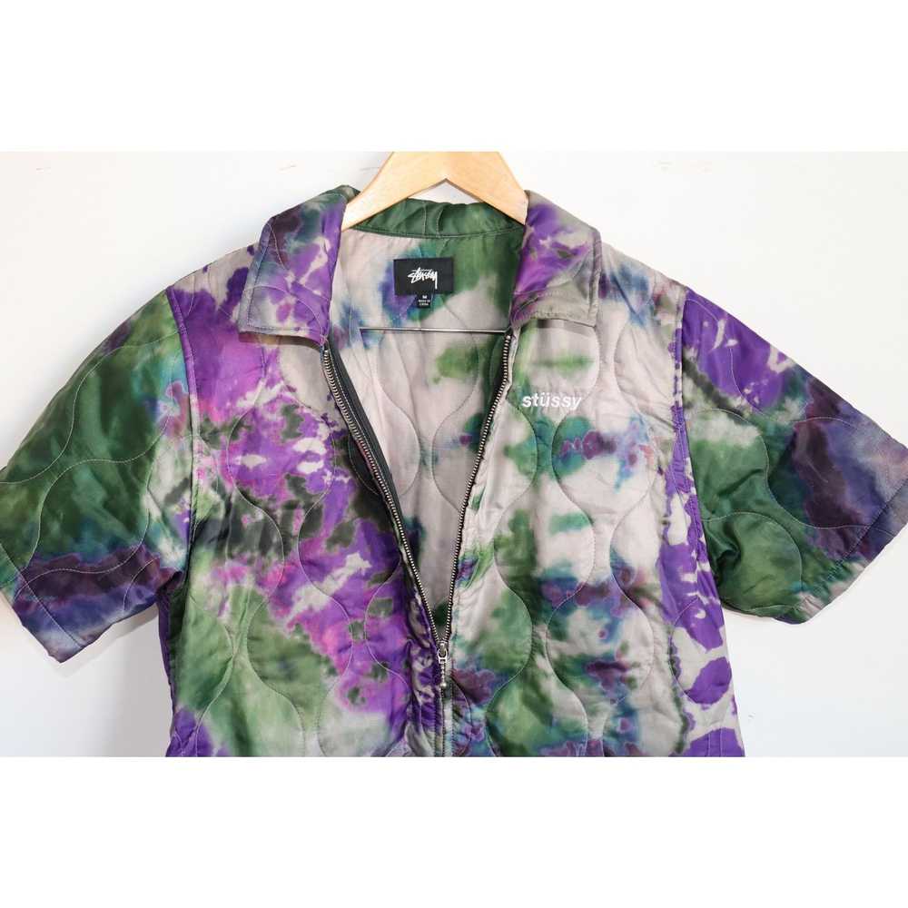 Stussy Stussy Curtis Tie Dye Quilted Zip Dress Si… - image 4