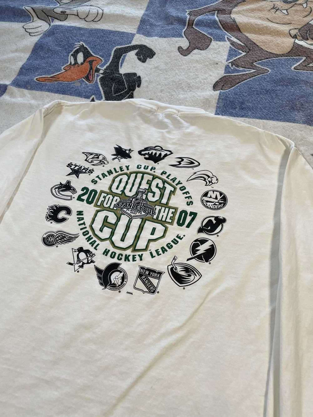 NHL × Vintage Minnesota Wild playoffs tee - image 4