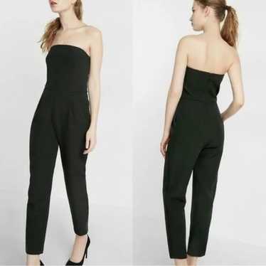 Express Strapless Jumpsuit in Black