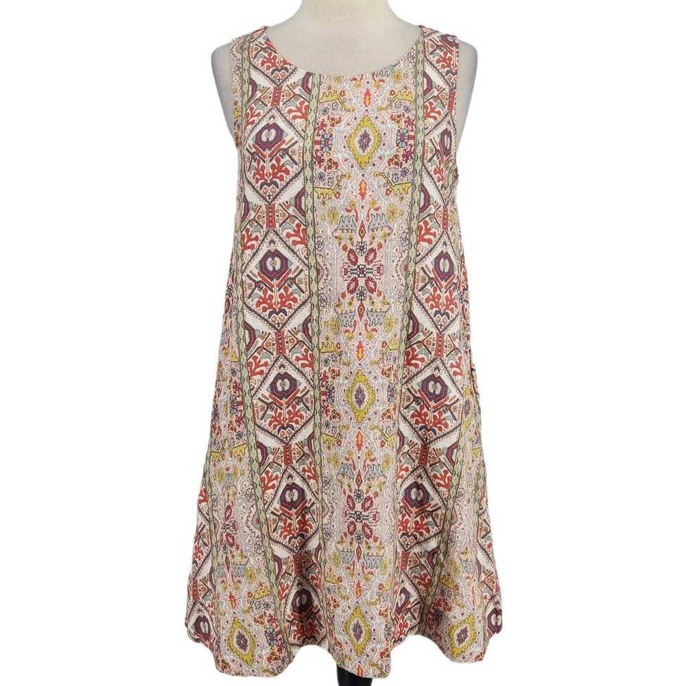 Rachel Zoe Linen A Line Shift Dress W Pockets Wom… - image 3