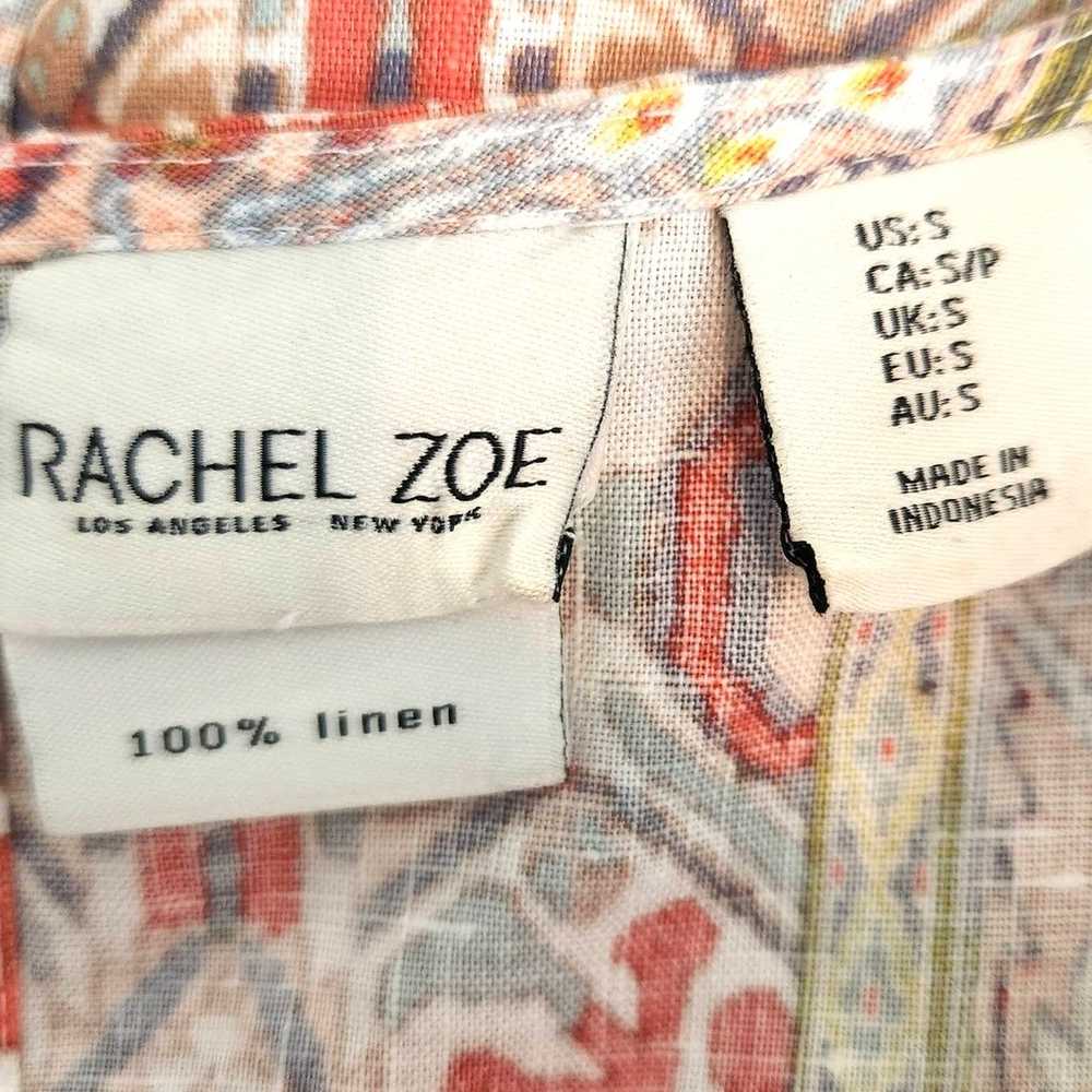 Rachel Zoe Linen A Line Shift Dress W Pockets Wom… - image 4