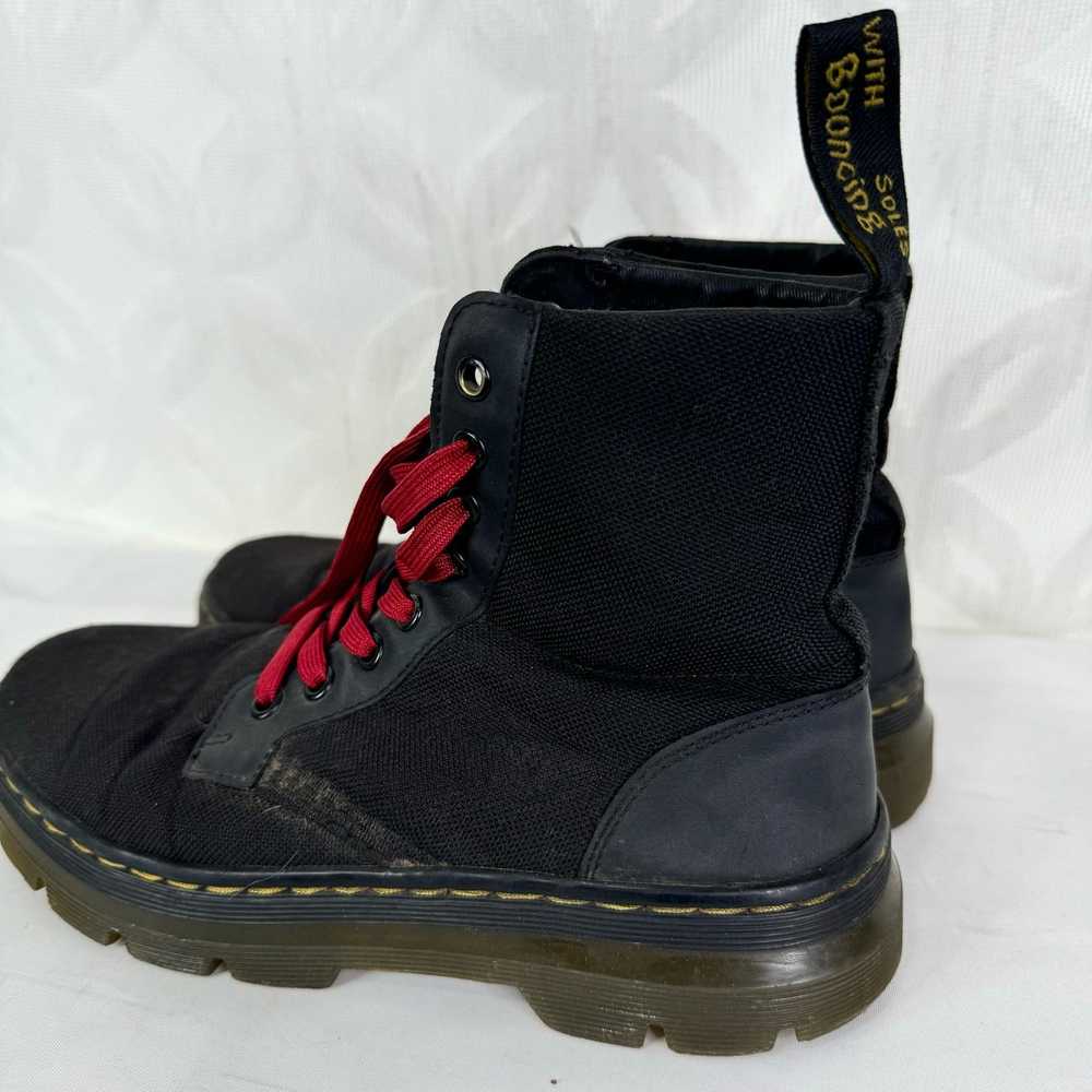 Dr. Martens Dr. Martens Combs Black Canvas Red La… - image 6