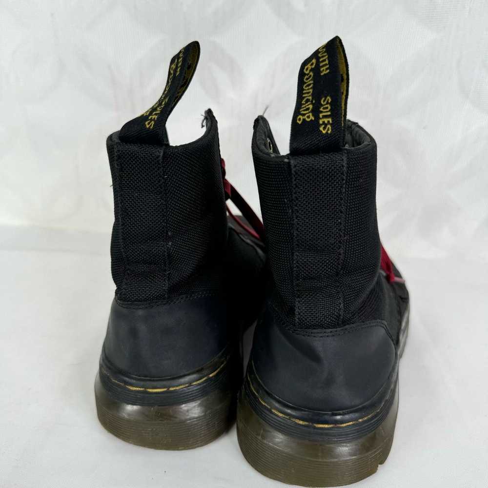 Dr. Martens Dr. Martens Combs Black Canvas Red La… - image 7