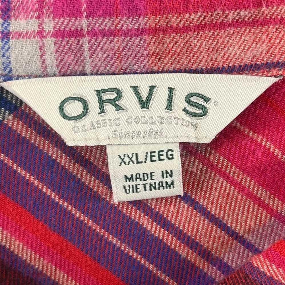 Orvis Plus Size Orvis Flannel Plaid Woman’s XXL L… - image 3