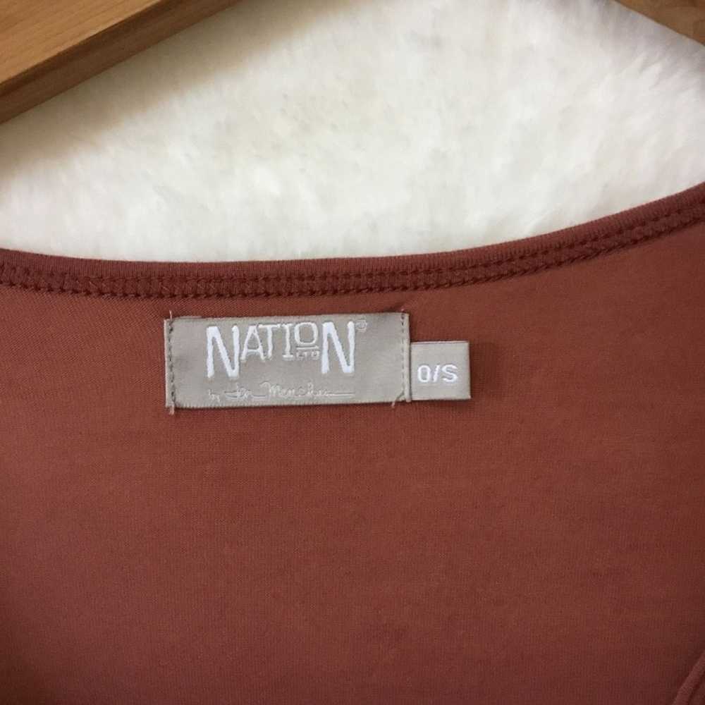 Other Nation LTD by Jen Menchaca Brownish-Red Lon… - image 2