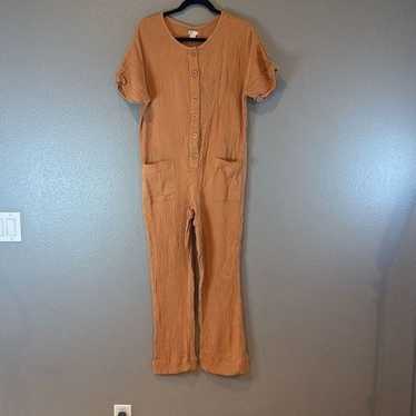 Billabong orange Jumpsuit Medium