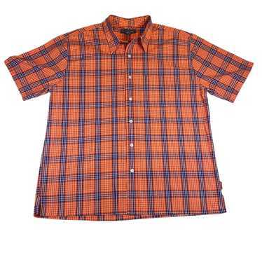 Structure Structure Button Shirt Men's L Orange Bl