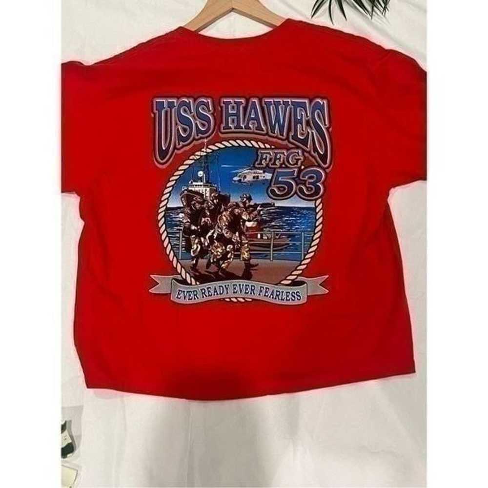 Retro US Naval Graphic Tee - image 3