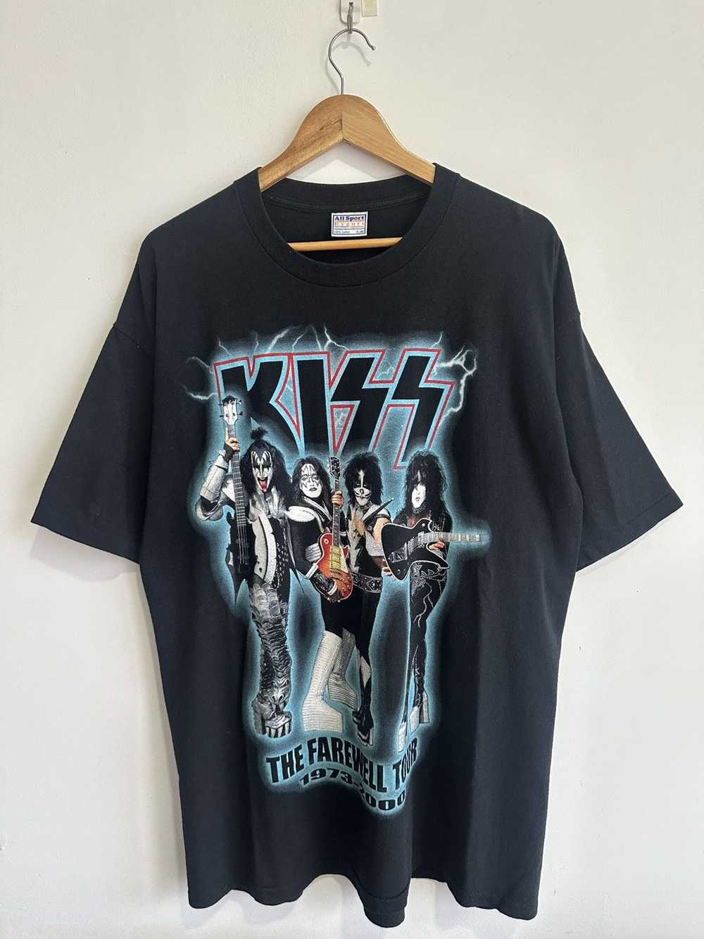 Kiss × Made In Usa × Vintage Vintage KISS World T… - image 3