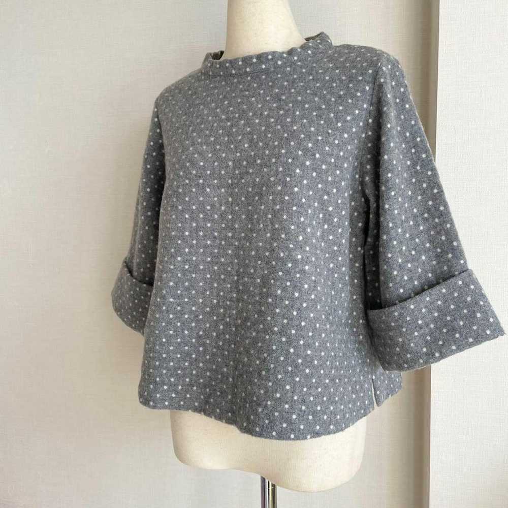 Nooland Olo - Polka Dot Pattern Wool Pullover - G… - image 2