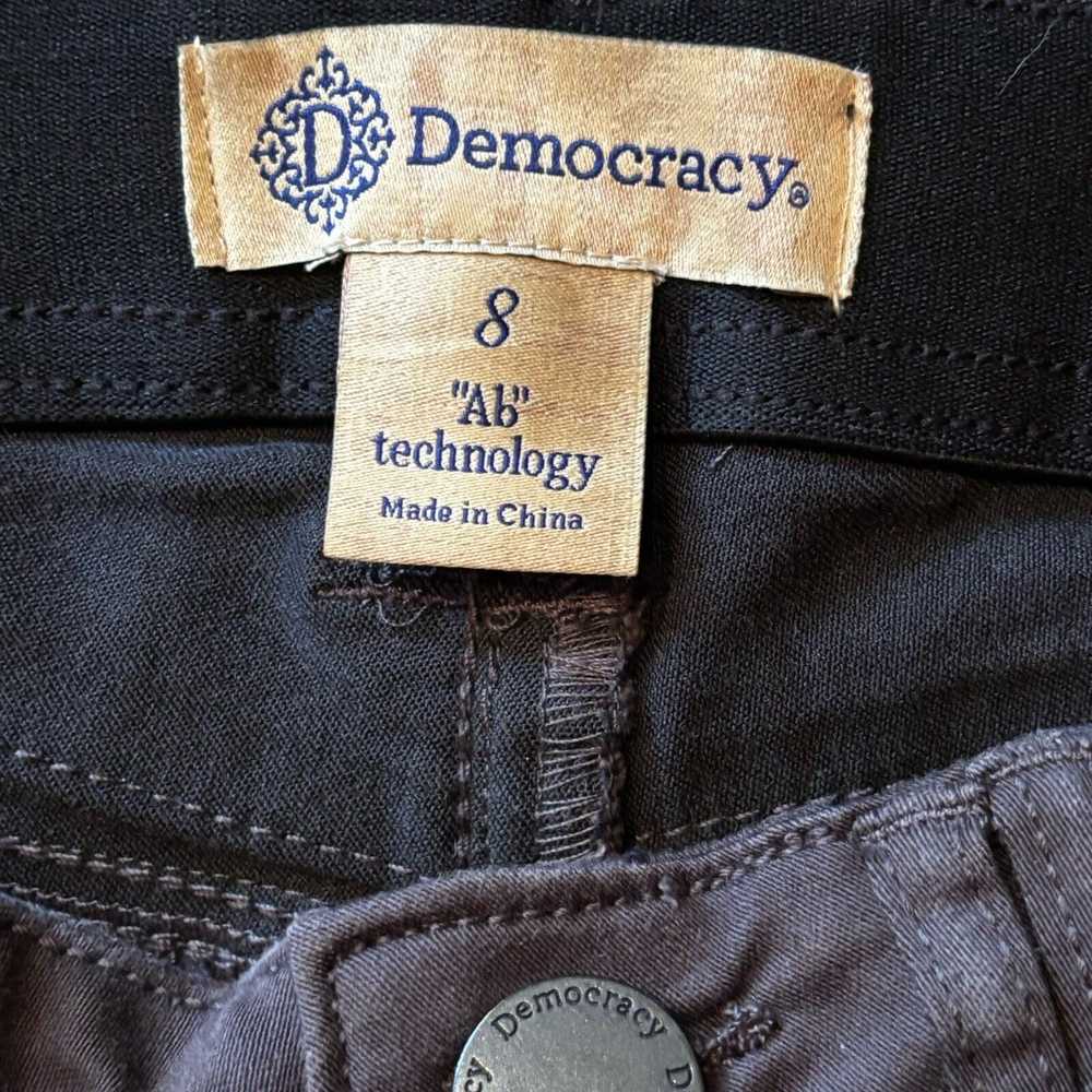 Other Democracy Jeans 8 Brown Ab Technology Ankle… - image 7