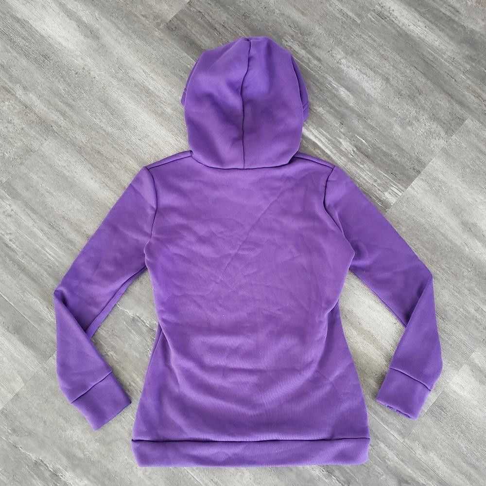 Shein Purple Basic Hoodie Long Sleeve - image 2