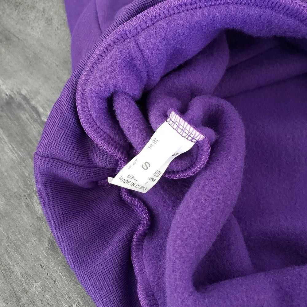 Shein Purple Basic Hoodie Long Sleeve - image 3