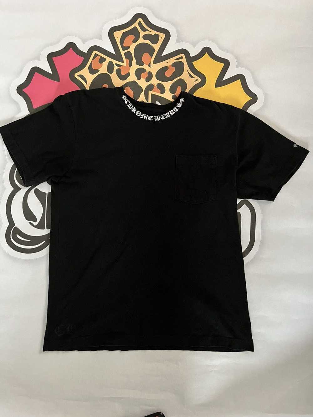 Chrome Hearts Chrome Hearts Neck Logo Pocket T Sh… - image 1