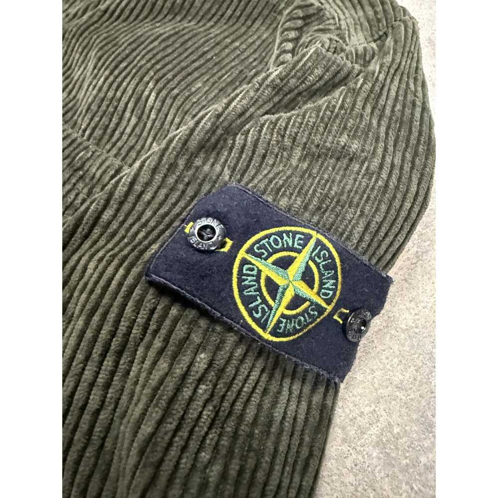 Stone Island Stone Island Corduroy Button Up Gree… - image 2