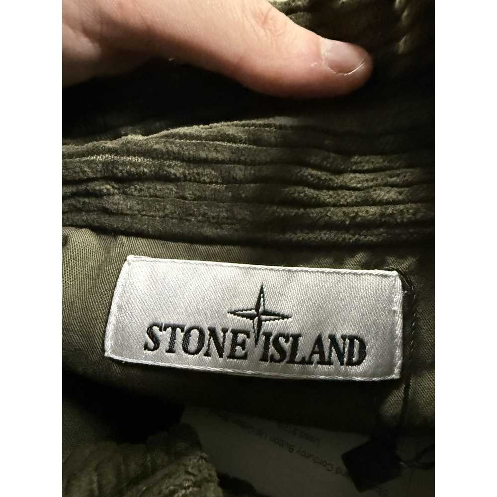 Stone Island Stone Island Corduroy Button Up Gree… - image 3